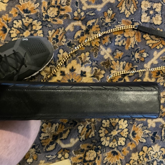 YSL Monogram Large Matelasse Envelope Bag w gold - Picture 3 of 6